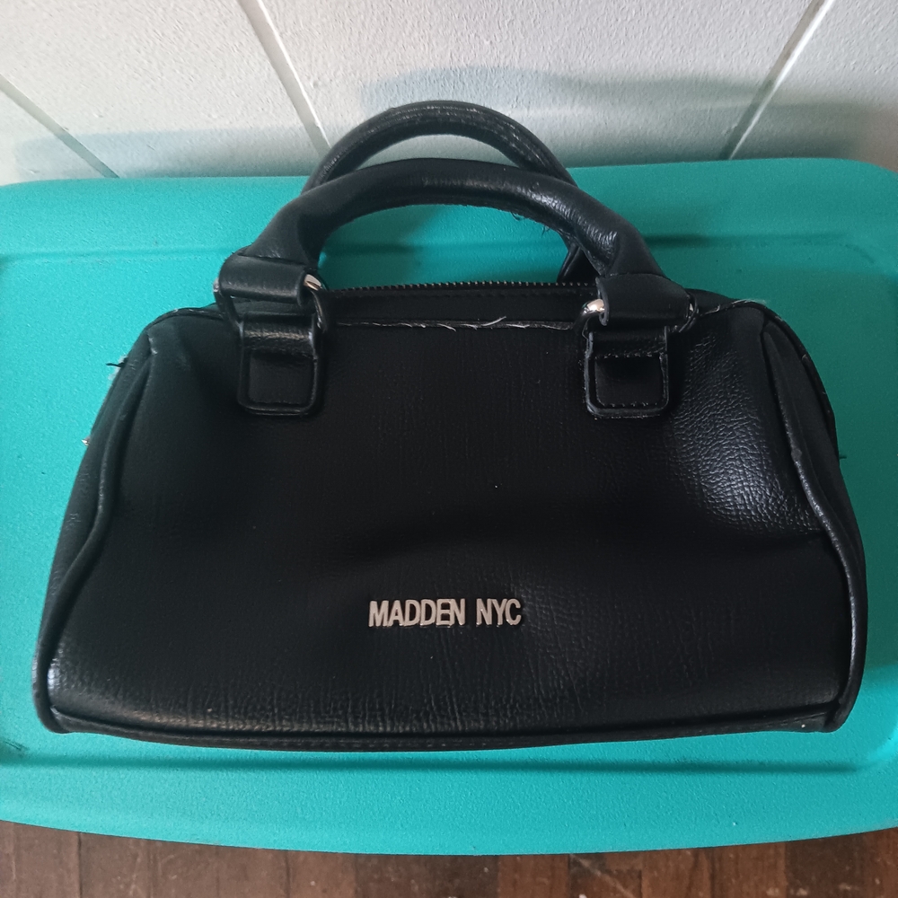 MADDEN NYC RHINESTONE SATCHEL HANDBAG Y2K BLING